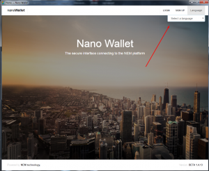 Установка NEM Nano Wallet