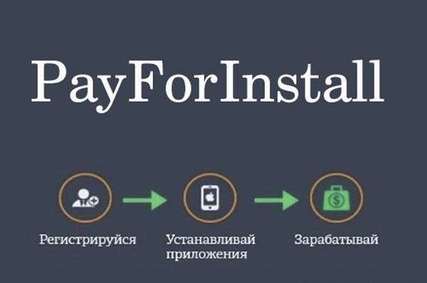 PFI - мобильный заработок с приложением PayForInstall